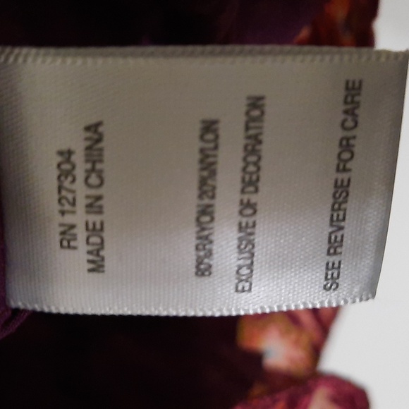 NWT JOHN MARK HIGH SOCIETY BLOUSE SZ S. - Picture 10 of 14